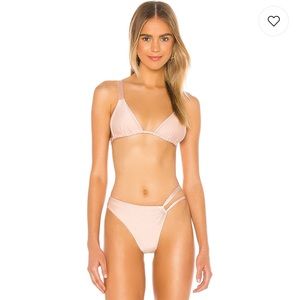 Tularosa Imaia Swimsuit - Blush bottoms